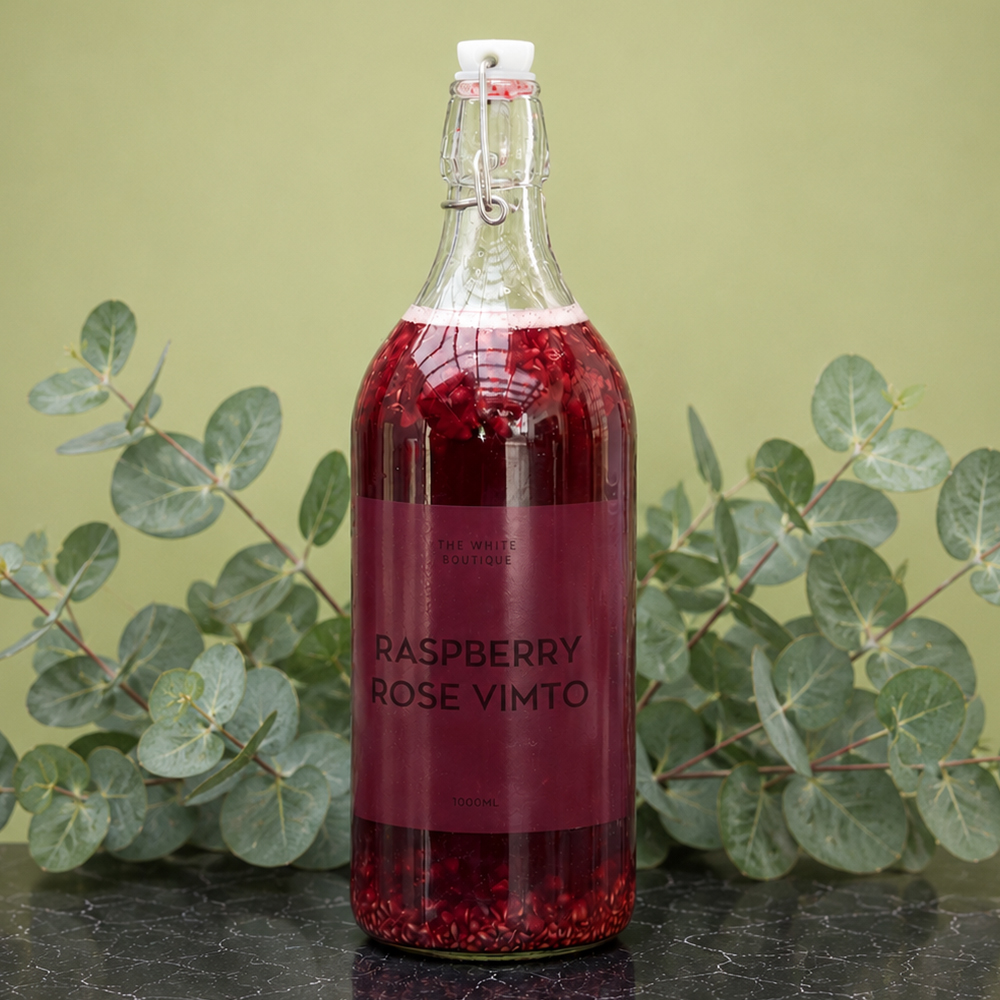 Raspberry Rose Vimto Bottled Juice - 1 Litre